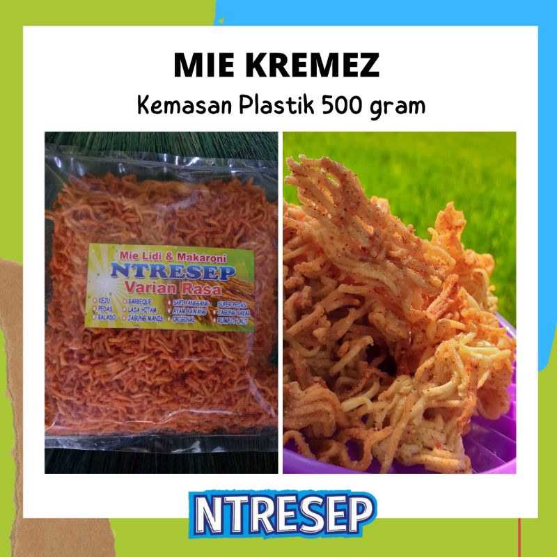 

MIE KREMES NTRESEP 500 GRAM