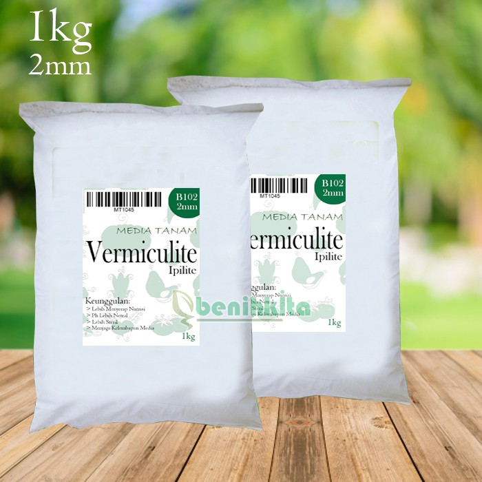 Media Tanam VermiculIte Premium 2mm (1Kg)