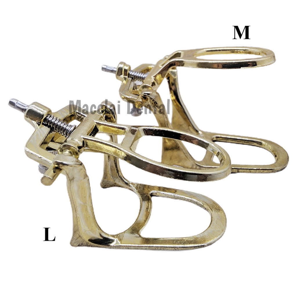 DENTAL OKLUDATOR / OCLUDATOR KUNINGAN UKURAN L DAN M