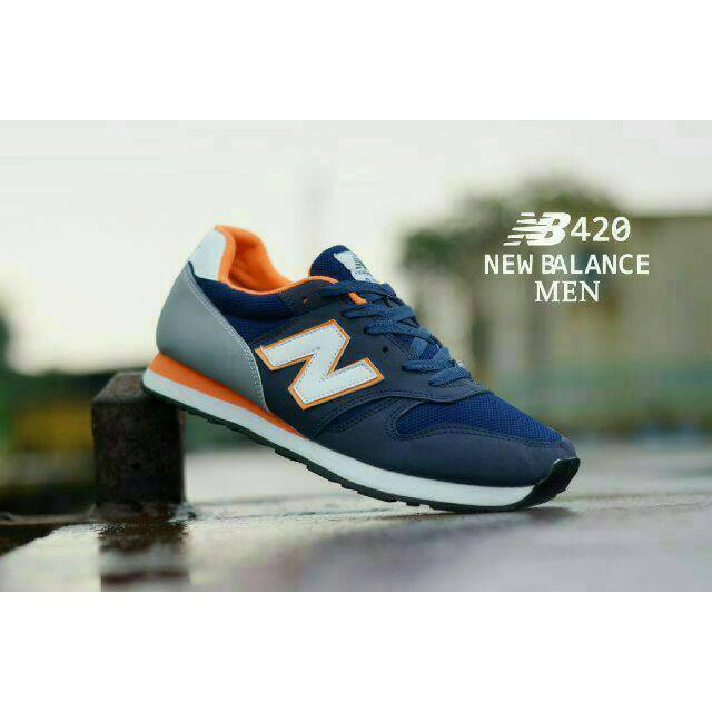 OBRALL  BEST SELLER Sepatu pria casual santai NB premium vietnam GO