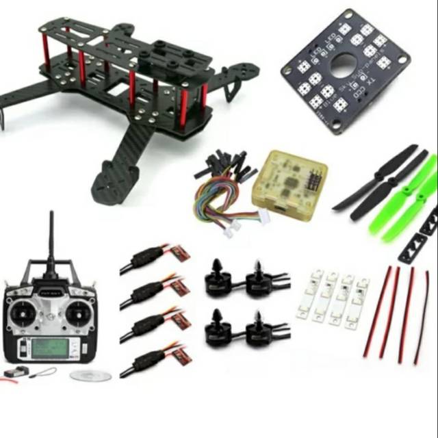 Quadcopter Drone Racing RTF perlu dirakit Lengkap dengan FPV android