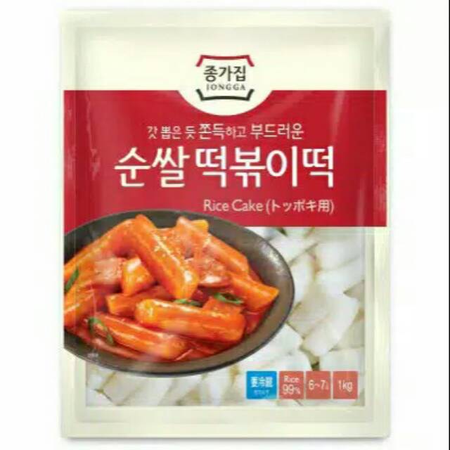 

Tteokpokki Chongga 1Kg, Tanpa Saus