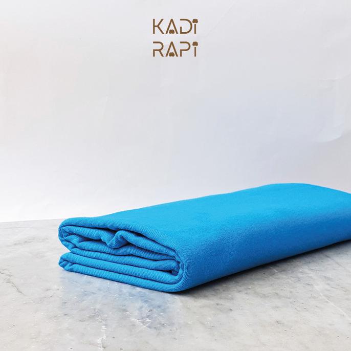 Buruan beli] KAIN BAHAN KAOS KATUN COMBED 30S TURKISH MUDA+RIB REAKTIF