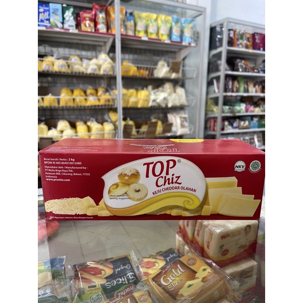 Keju Topchiz cheddar 2kg