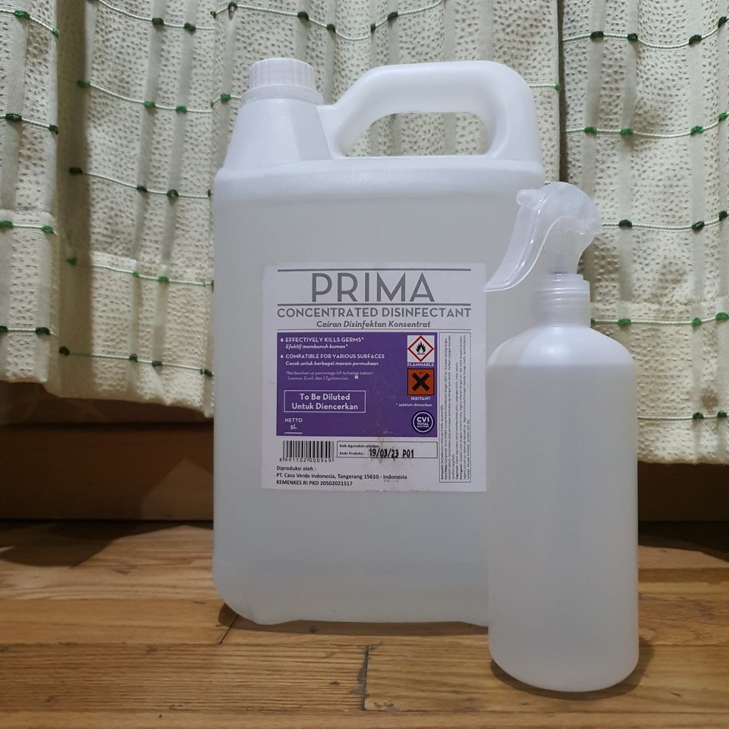 

PRIMA DlSINFECTANT 500 ml | Kemasan Repack