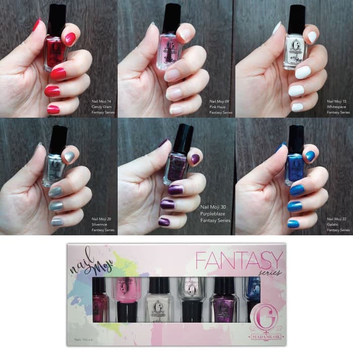 PROMO HABISIN STOK Madame Gie Nail Moji Fantasy Series