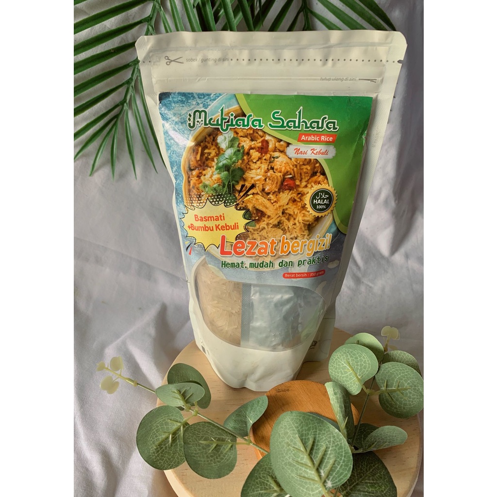 

Beras Arab / Arabic Rice Nasi Kebuli (Basmati + Bumbu Kebuli) 350 gram