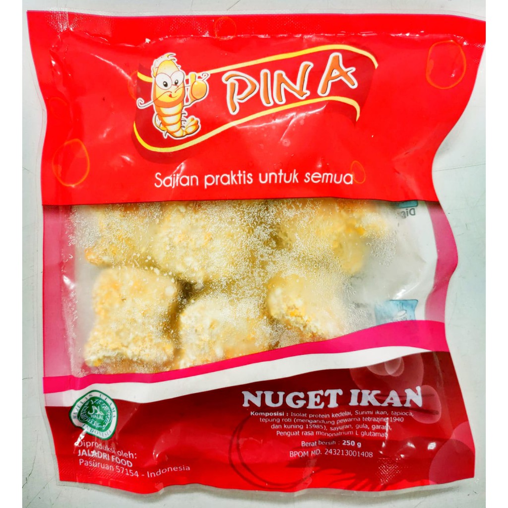 

NUGGET IKAN PINA 250 Gr [GO-SEND & GRAB EXPRESS READY]