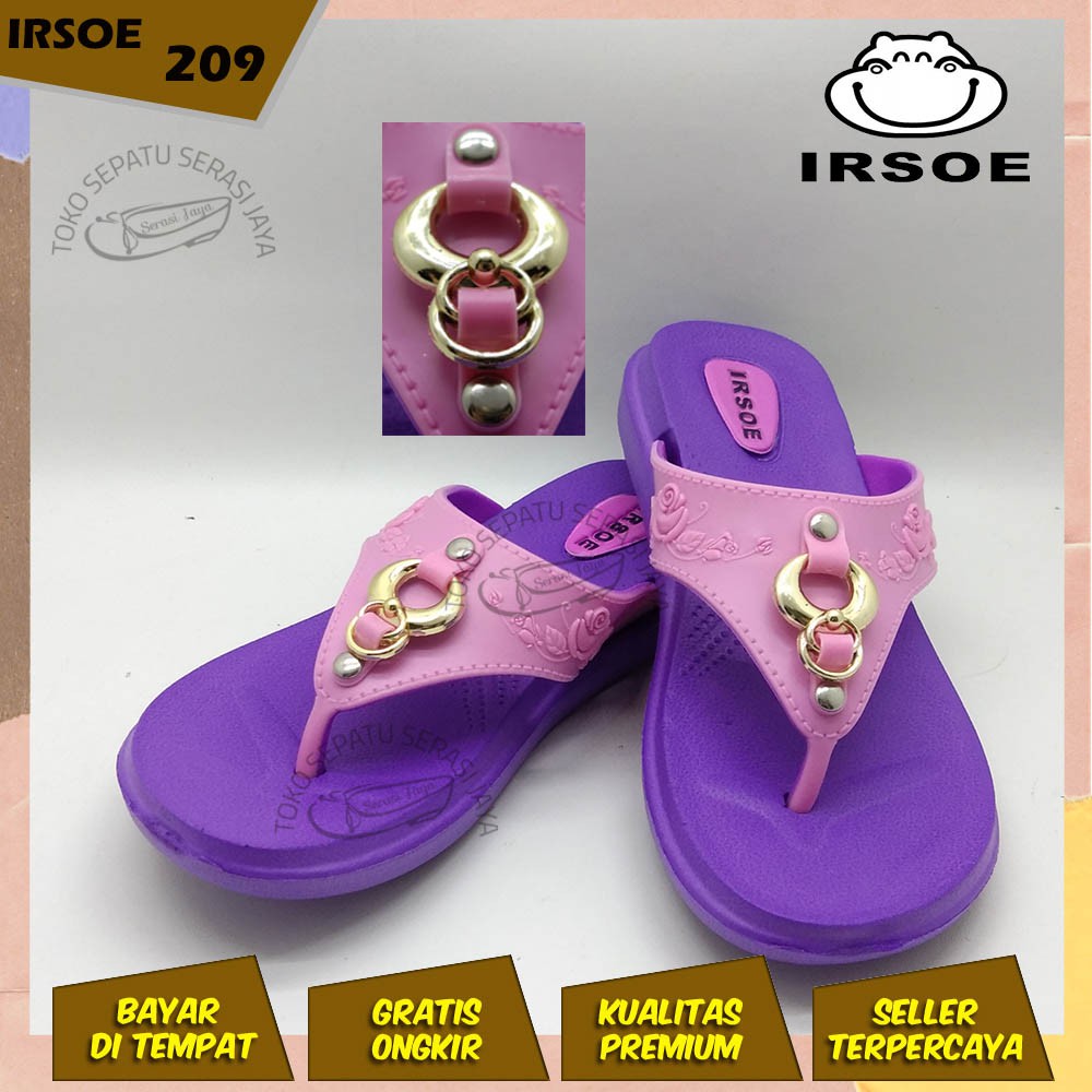 SANDAL JEPIT ANAK PEREMPUAN IRSOE 209T UK 30-35