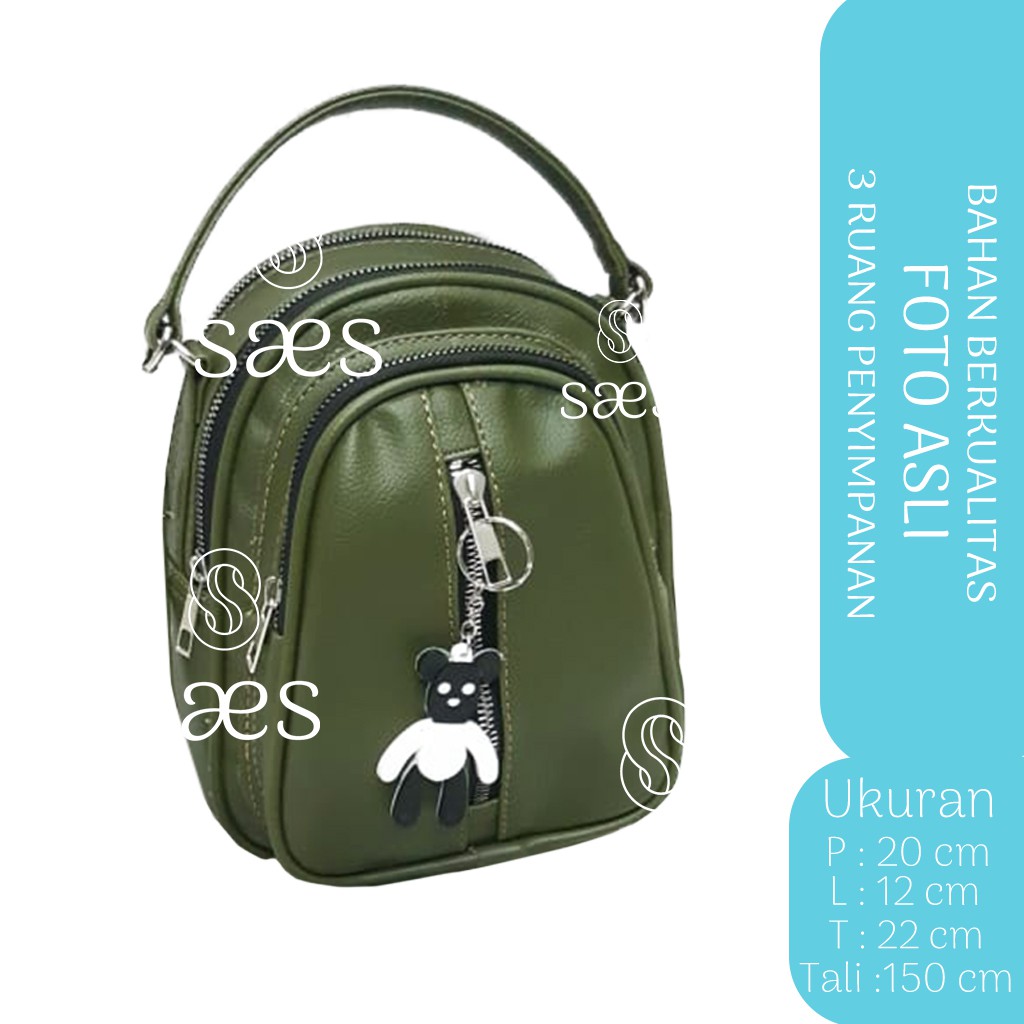 TAS SELEMPANG WANITA SOPHIE FAIRIESE T3036P3 ESMONIA LOPPER HARDWARE GOLD ORIGINAL SERI E1416 U2R Murah Krisan saes store 002