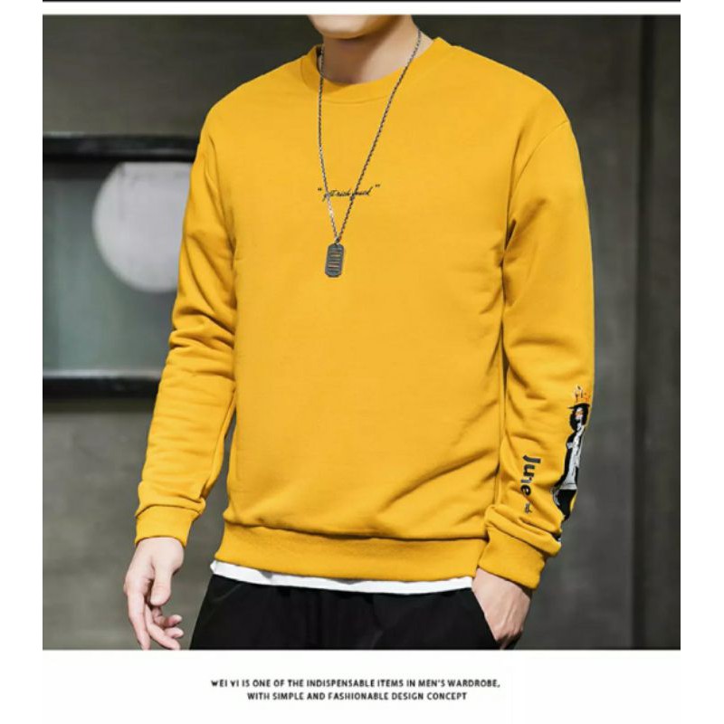 Polile781 - Baju Panjang GET RICH #GO / baju cowok / baju jumper