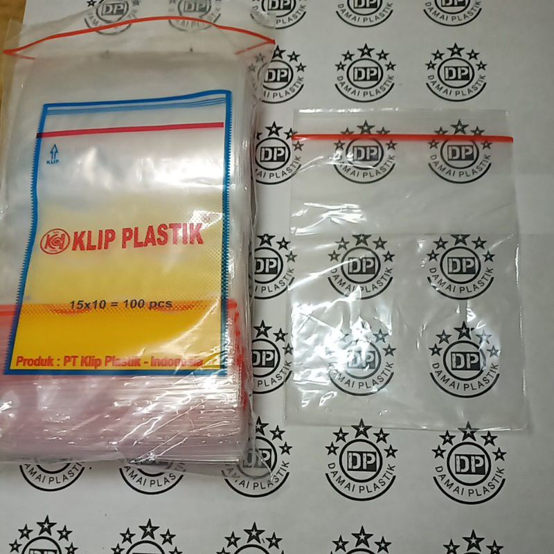 Plastik Klip Ziplock 10x15