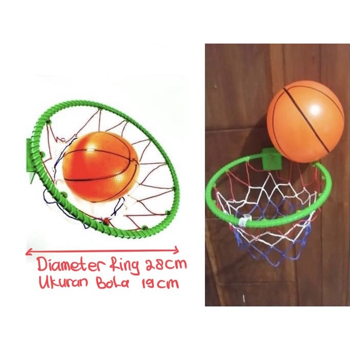 Ring Bola Basket Mainan Ring Basket Anak