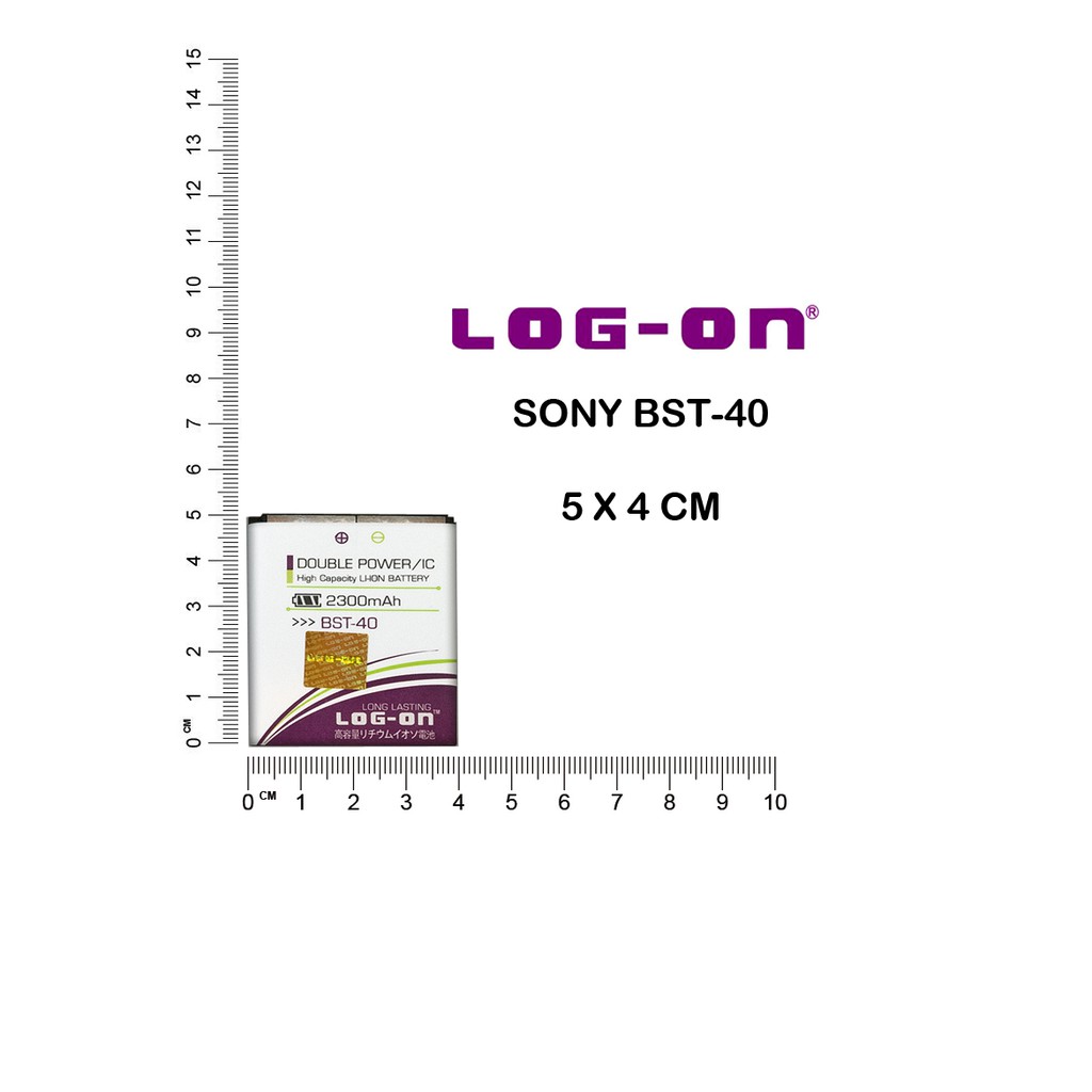 BATERAI SONY ERICSSON P990i - P1i - P1 - P1C - BST-40 -BST40 - LOG ON DOUBLE POWER BATRE