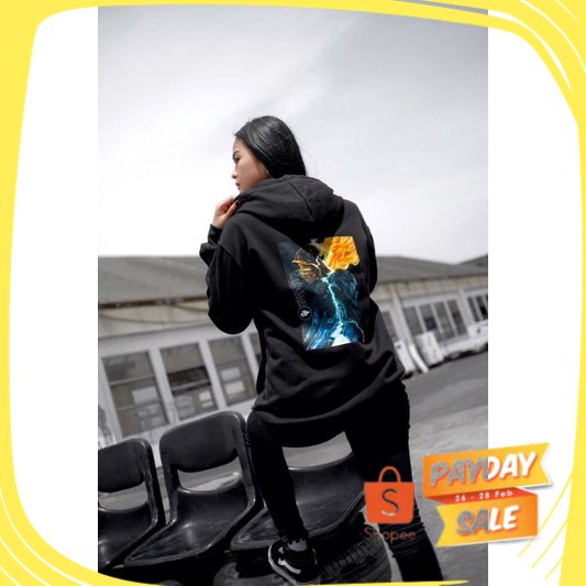 Jaket Motif Variasi COrak Jumbo big size besar ukuran / HOODIE SWEATER BLOODSHUCK POSEIDON X SUBZERO