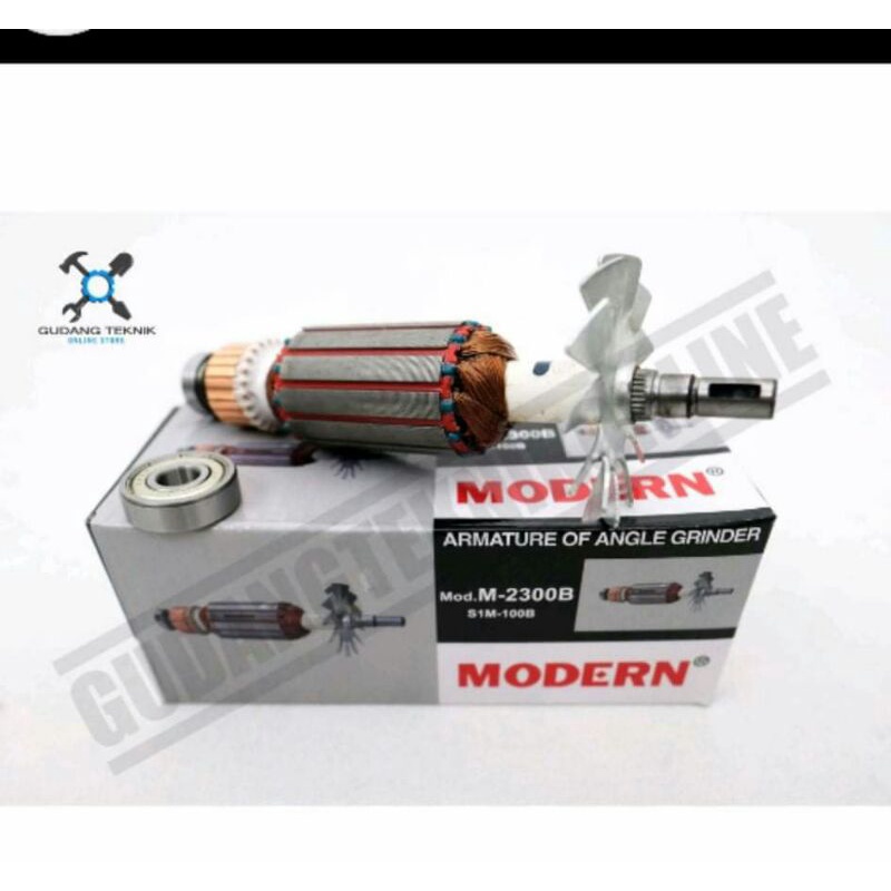 Angker Gerinda Modern M 2300B / Armature Mesin Gerinda Tangan Modern | untuk mesin gerinda