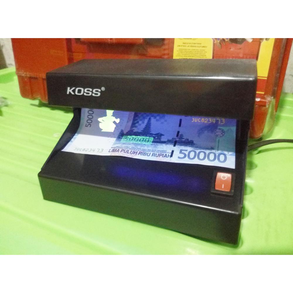 PROMO MONEY DETECTOR   PENDETEKSI UANG PALSU BPKB PALSU  KTP  STNK akhr tahun 40%sale