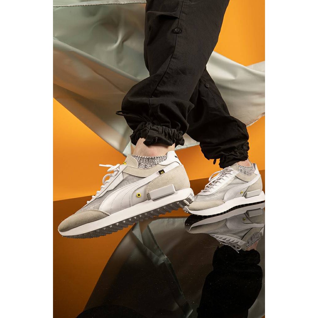 PUMA X CHINATOWN MARKET FUTURE RIDER "WHITE GREY"