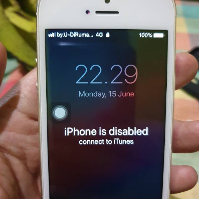 Iphone 5S disable