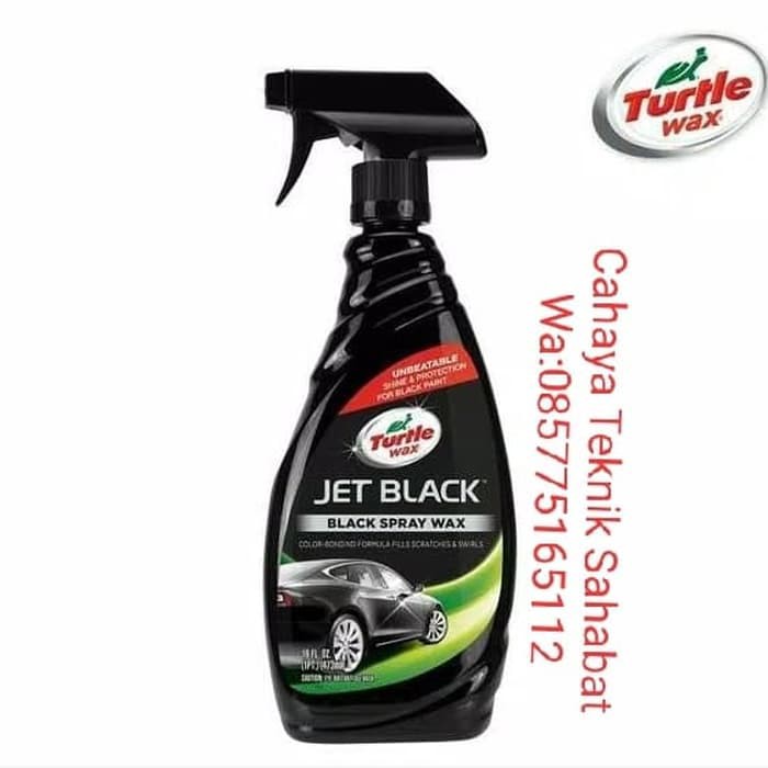 TURTLE WAX JET BLACK SPRAY WAX