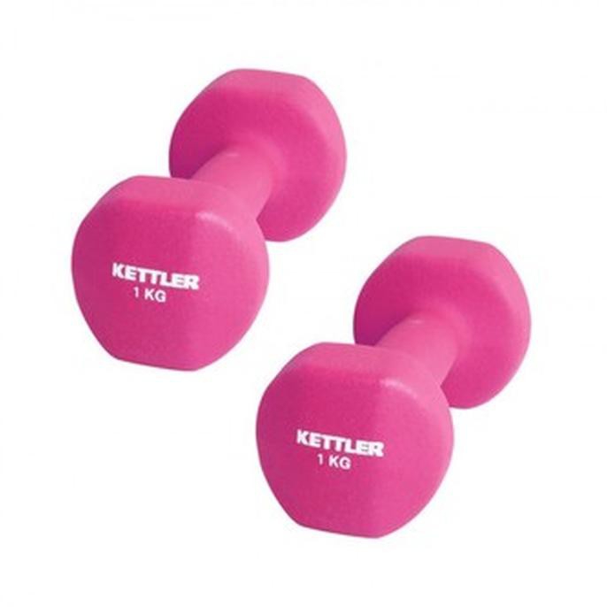 Toko-Alat-Fitness Kettler Dumbell Neoprene 2Kg Pink / Dumbell Neoprene (2Kg/Pair) Terlengkap