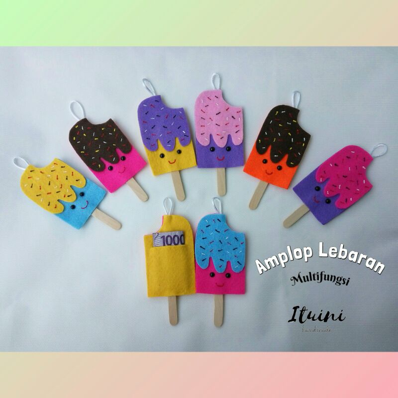 

Amplop Lebaran Multifungsi Flanel @ituini_handmade