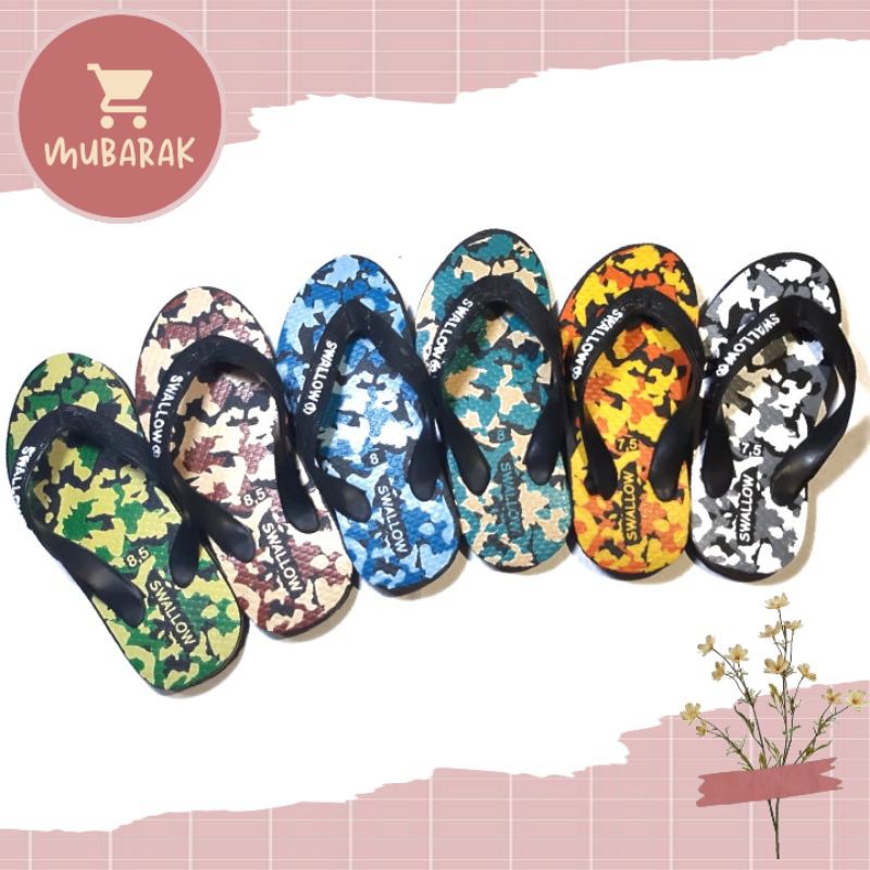 SANDAL JEPIT SWALLOW KIDS ARMY / SWALLOW ARMY ANAK