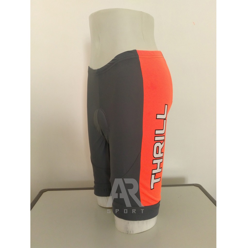 Celana Sepeda Thrill Abu-Orange