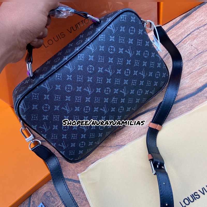 louis Vuitton messenger bag import mirror Authentic tas selempang pria lv tas slempang lv import