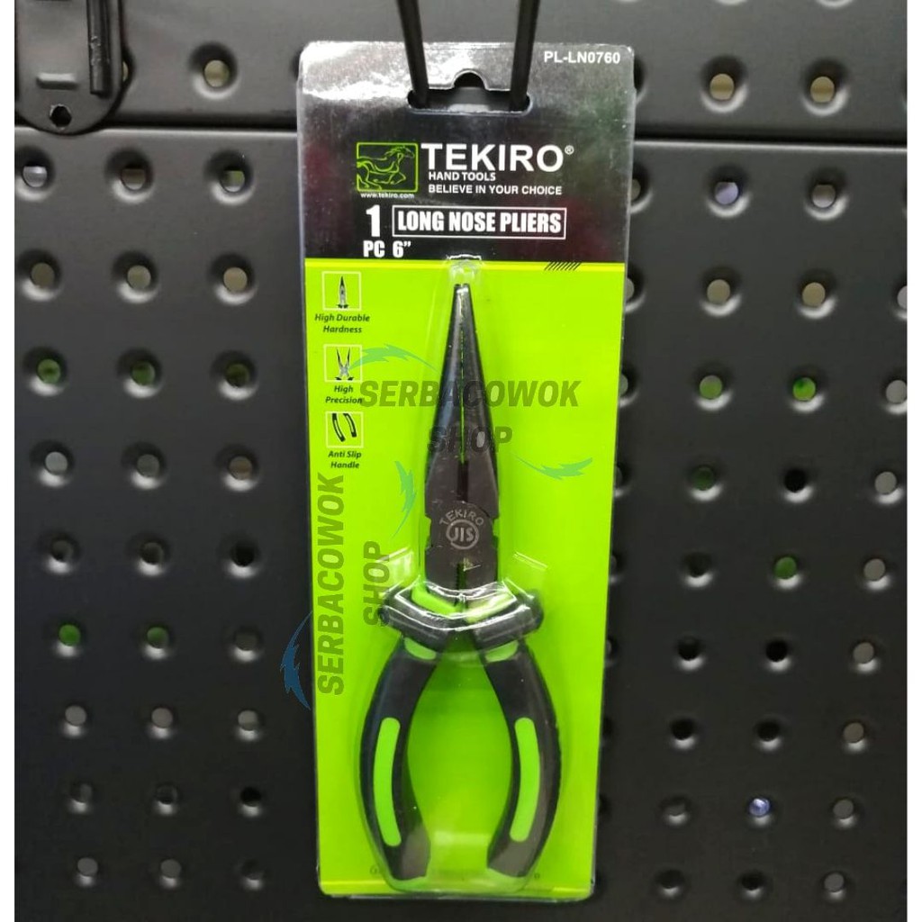 Tekiro Tang Lancip Cucut 6&quot; Inch Long Noise Pliers 6&quot; Inch Termurah Berkualitas