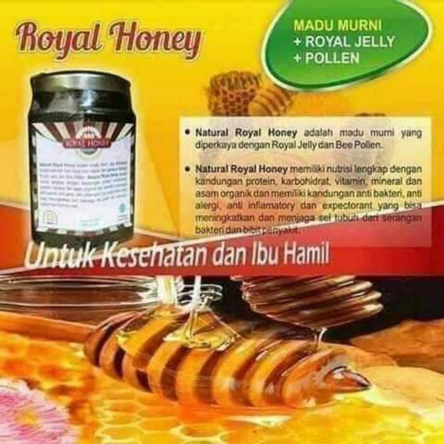 

Royal Honey Nasa Penguat Kandungan/Madu Murni/Penambah Nafsu Makan Anak/ Nasa Resmi