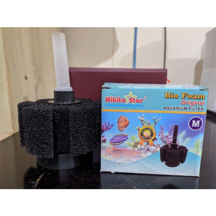 Bio Foam Biofoam Nikita Star Size M Aquarium Filter Sponge Filter