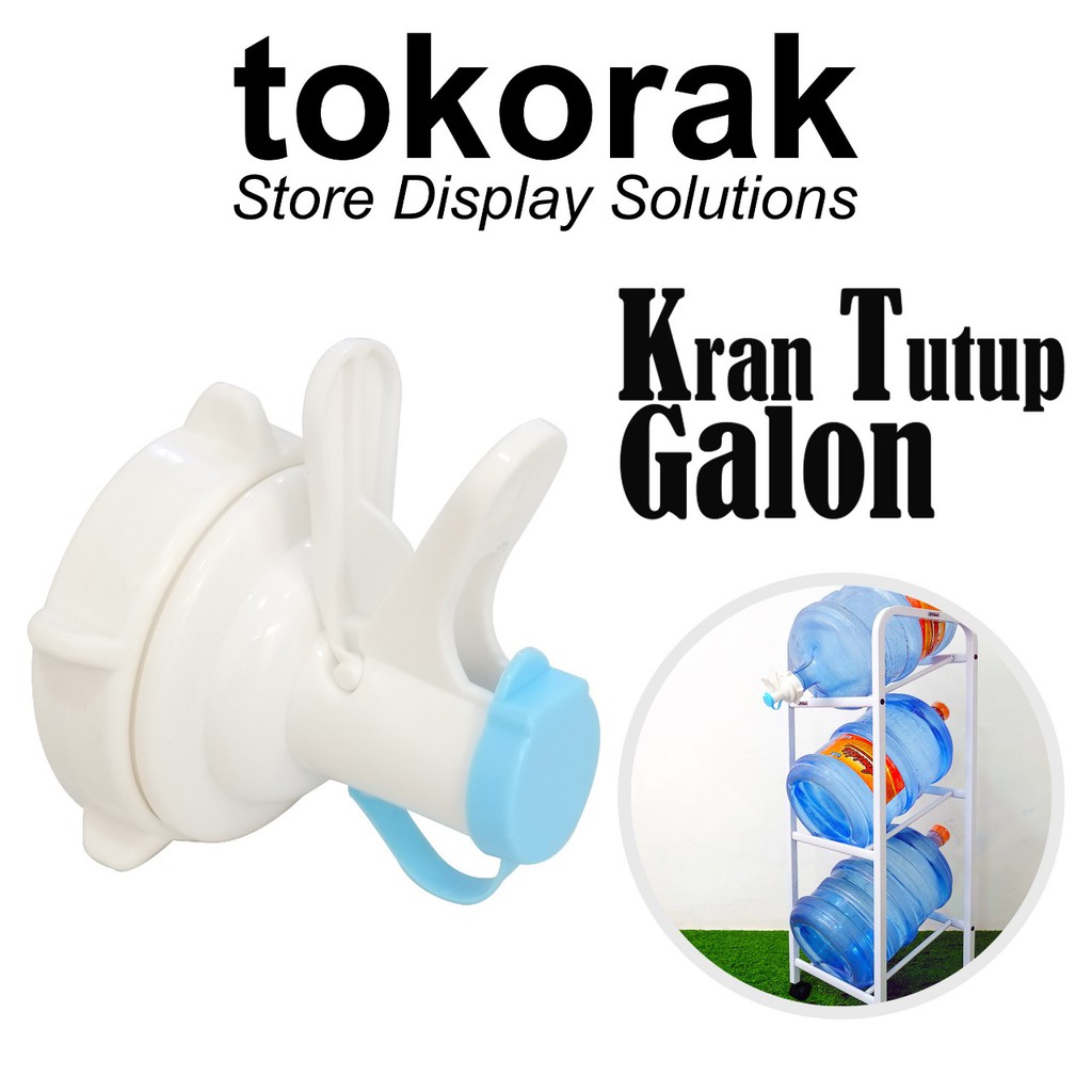 KRAN TUTUP GALON AIR MINUM DISPENSER KERAN ANDDISPLAY