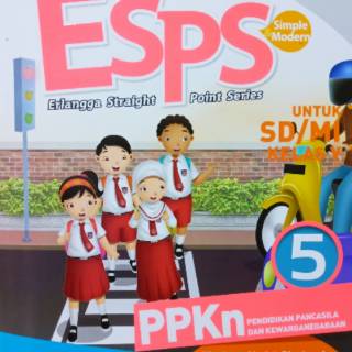 BUKU ESPS MATEMATIKA BAHASA INDONESIA IPA IPS PPKN SD/MI KELAS 5
