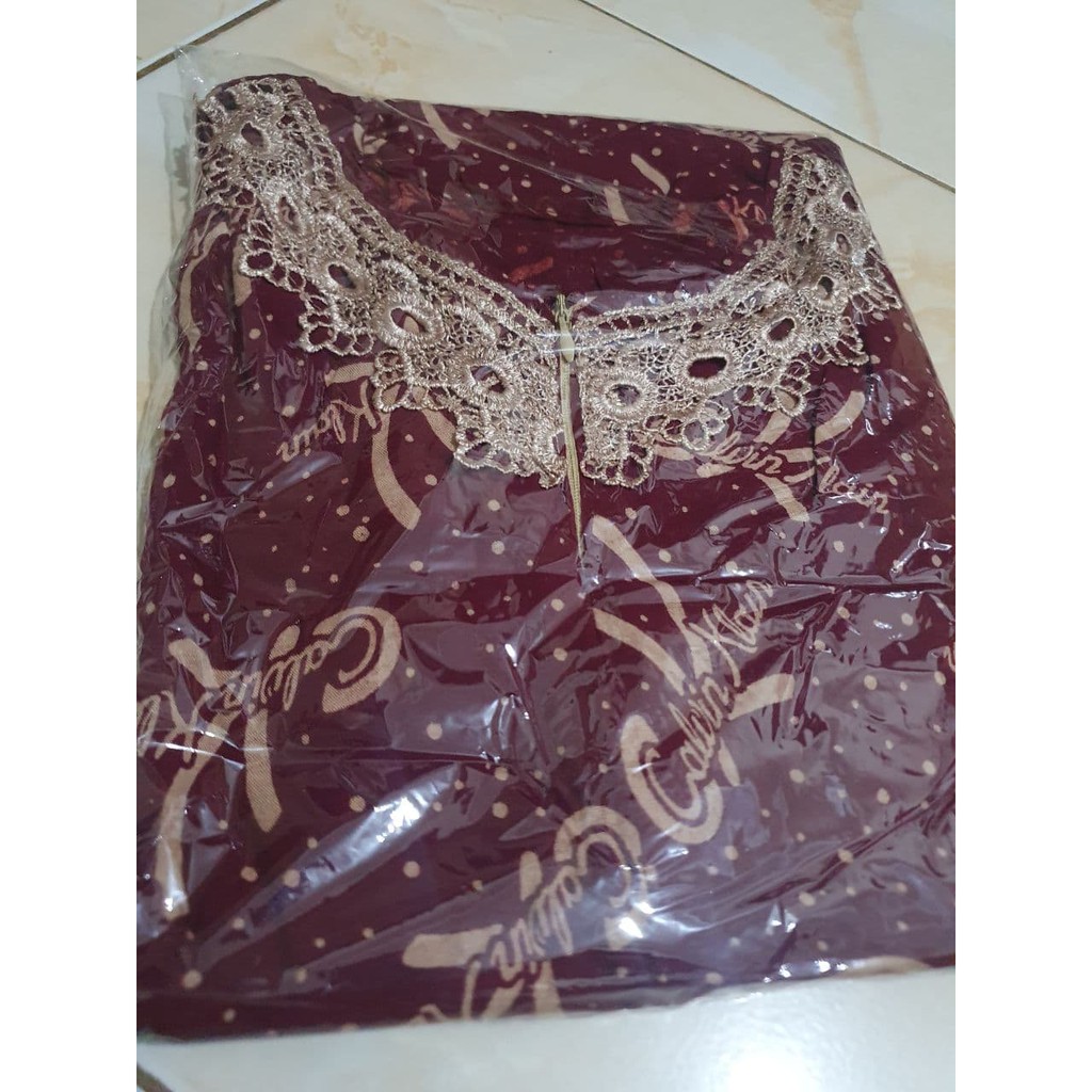 DASTER ARAB BROKAT MOTIF CK | RAYON SUPER GRADE A | RENDA MILO  | DASTER TERLARIS-MAROON