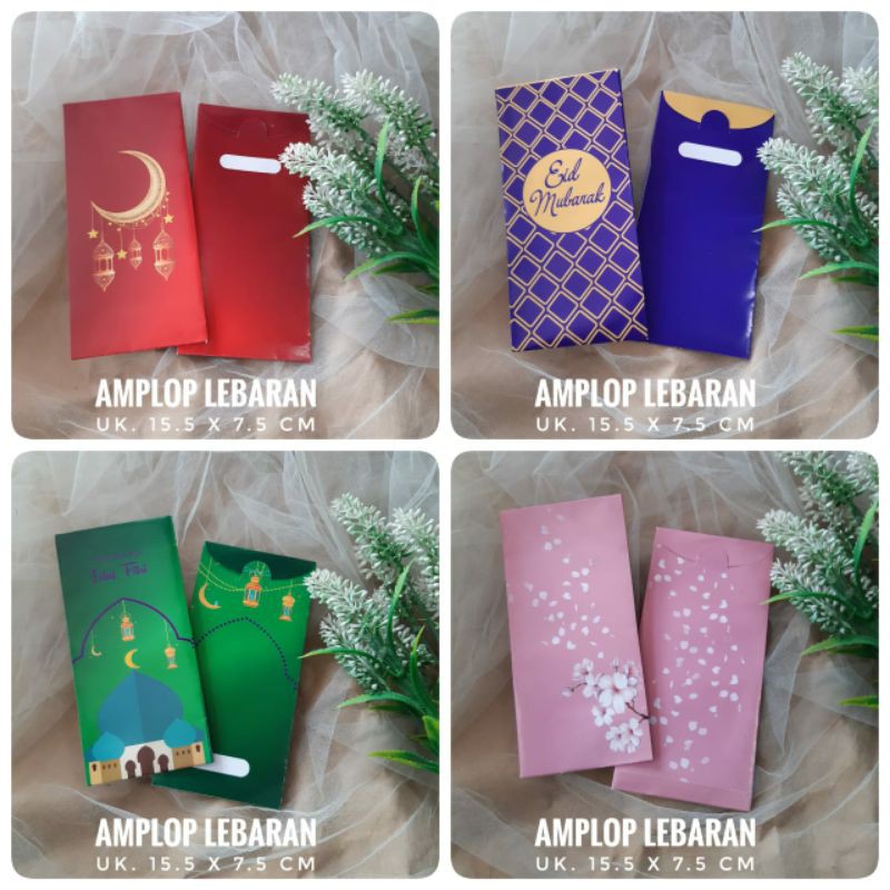 

Amplop lebaran uk. 15,5 x 7,5cm