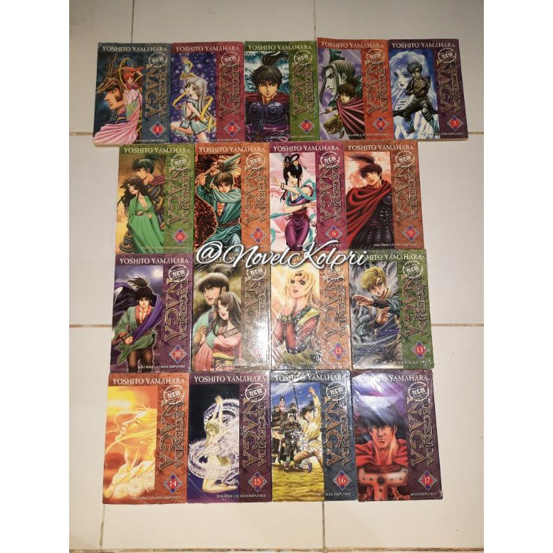 Komik New Legenda Naga 1-17 Tamat - Yoshito Yamahara