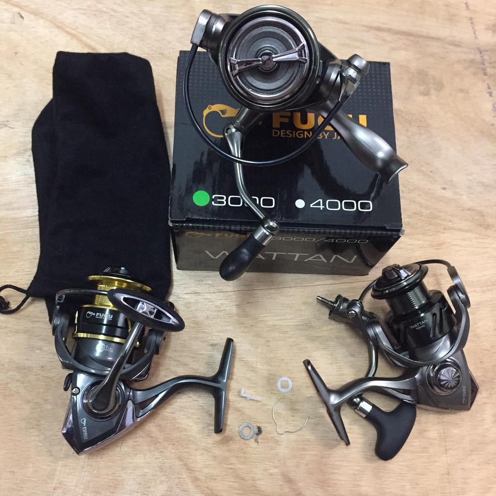 Reel Pancing Fugu WATTAN 1000 - 3000 Power Handle (Terbaru)