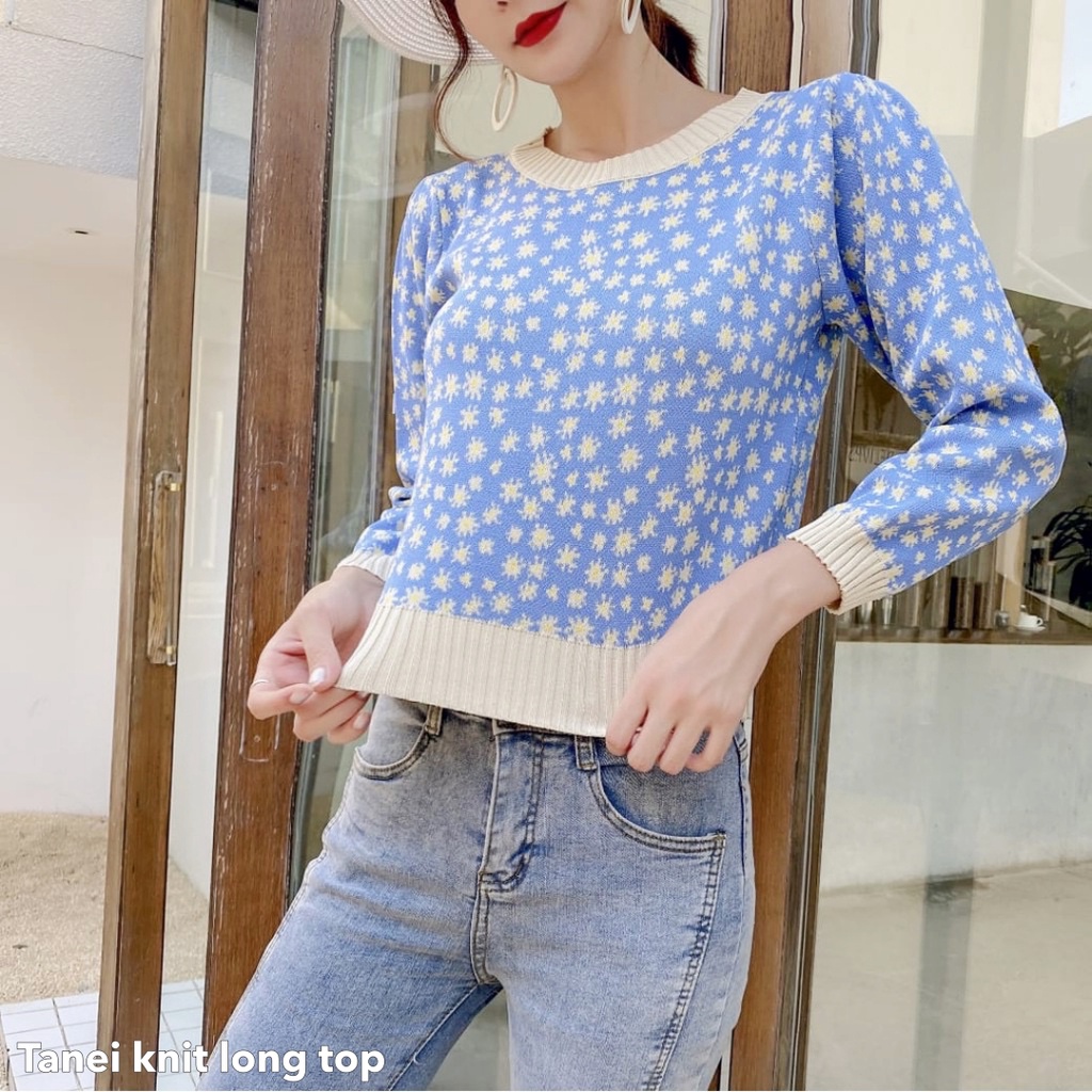 Tanei knit long top - Thejanclothes