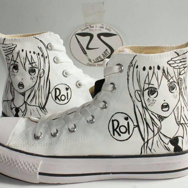 custom sepatu converse