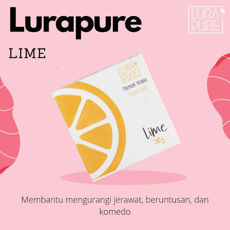 Lurapure lime 5gr skincare solusi berantas jerawat