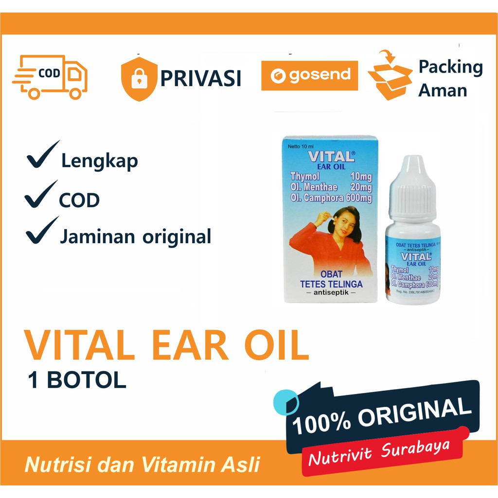 VITAL EAR OIL 10ML