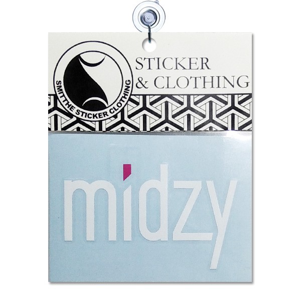 Stiker ITZY MIDZY Logo 2W Cutting Sticker KPOP aksesoris Motor Mobil