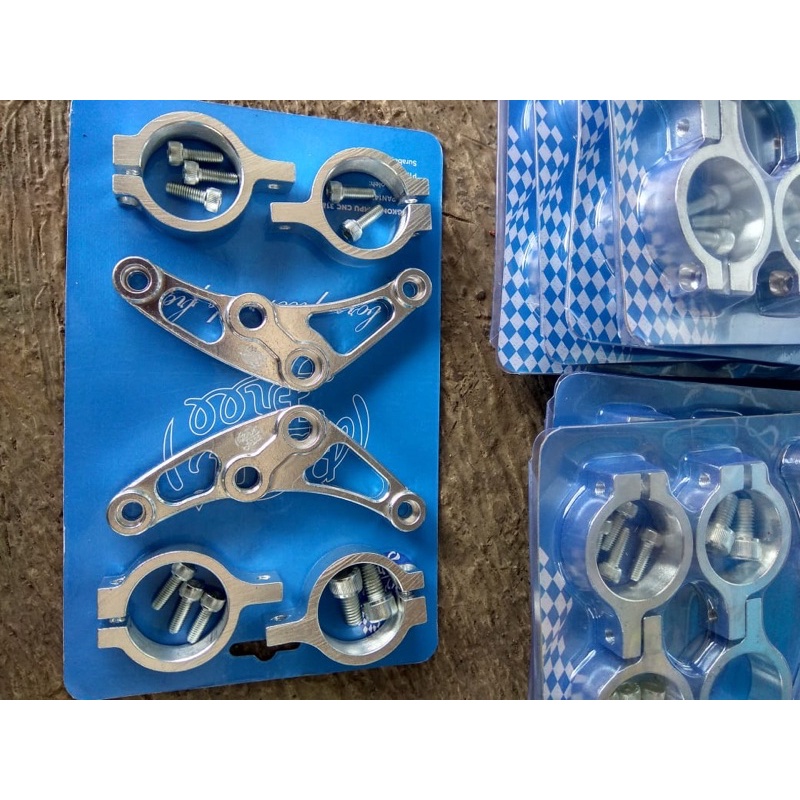 TERMURAH Kupingan CNC Breket lampu CNC As 33 Import Bornfree