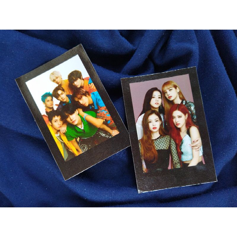 CETAK FOTO POLAROID Background hitam Ukuran 2R (9x6)