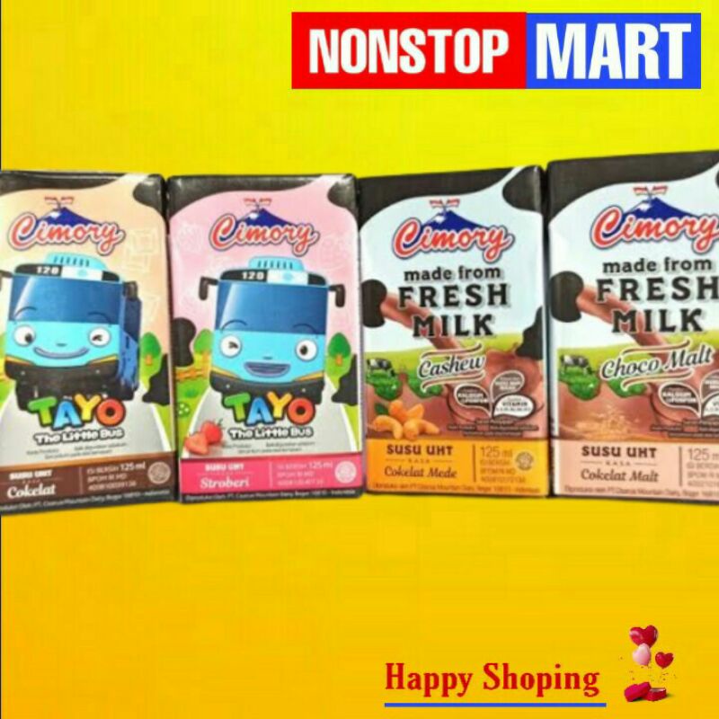 

CIMORY Susu UHT all varian rasa 125ml