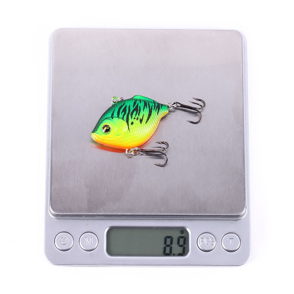 Hengjia 8pcs / Lot Umpan Pancing Hardlure Bentuk Ikan Tilapia Mini 4cm 9g