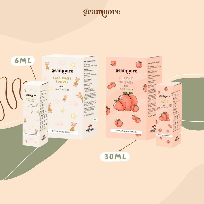 [SELLER RESMI] GEAMOORE INSPIRED PARFUM 6ML ROLL ON