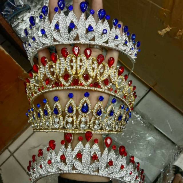 Mahkota pengantin aksesoris pengantin murah