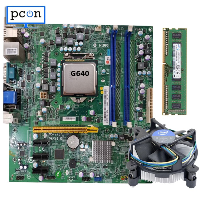 Paket Mainboard H61 Oem dan Processor G640 Ram 4gb